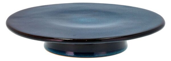 Tavă din gresie ceramică pentru tort Bitz, ø 30 cm, albastru închis