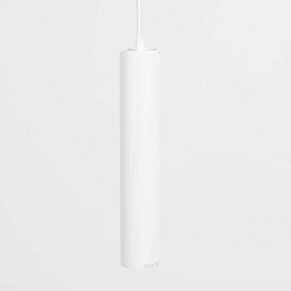 Set de 2 lămpi suspendate de design alb - Tuba Small