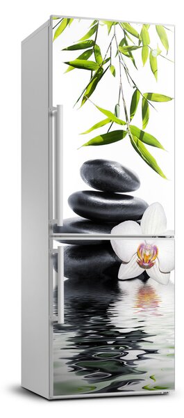 Autocolant pe frigider Orhidee