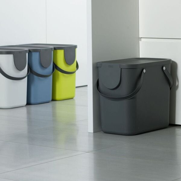 Cos colectare selectiva 25L, antracit, Albula