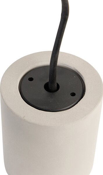 Spot de tavan din beton rustic rotund - Deep