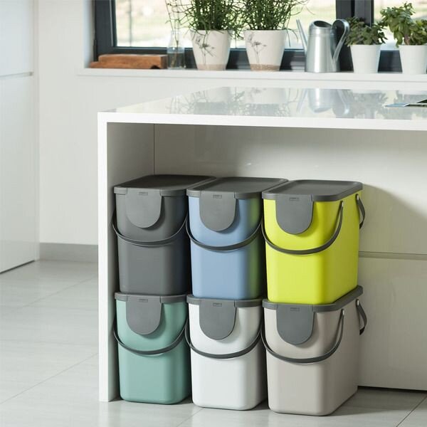 Cos colectare selectiva 25L, antracit, Albula