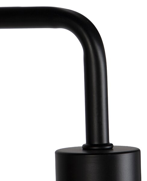 Lampa de podea moderna neagra - Facil