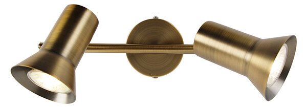Spotlight de plafon bronz rotativ și inclinabil - Karin 2
