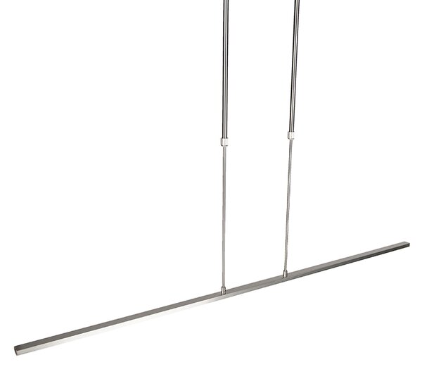 Lampă modernă cu pandantiv din oțel cu LED reglabil - Bold