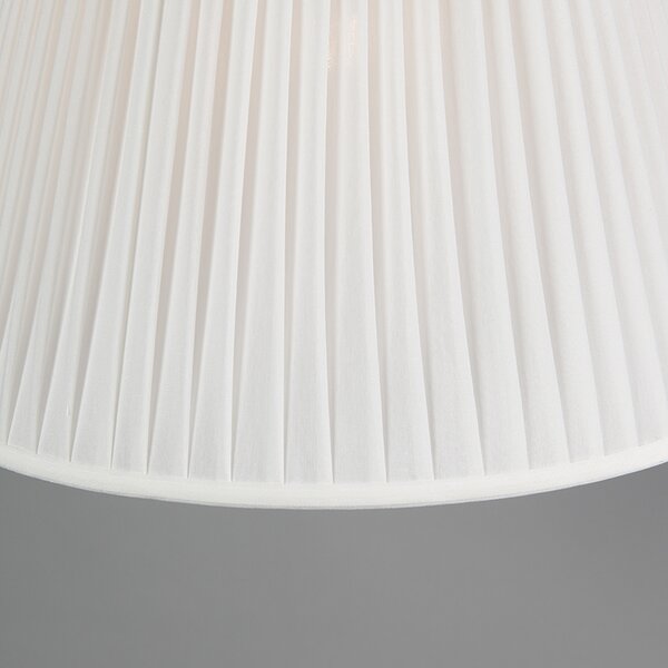 Lampă suspendată retro crem 45 cm - Plisse