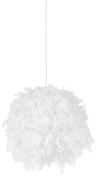 Lampă suspendată rustică albă - Feather