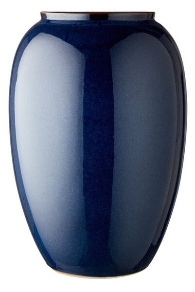 Vază din gresie ceramică Bitz, înălțime 50 cm, albastru