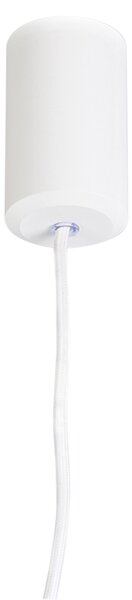 Lampă pendant de design alb - Tuba Small