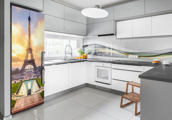 Autocolant pe frigider turnul Eiffel