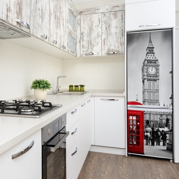 Foto Autocolant pentru piele al frigiderului Big Ben, Londra