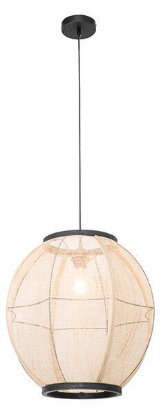 Lampă suspendată orientală maro 46 cm - Rob