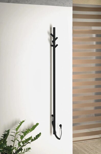 Sapho , uscator de prosoape electric PASADOR, rotund, 150x1500 mm, 30 W, otel inoxidabil lustruit, ER175V
