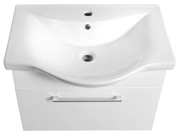 Aqualine Aqualine, dulap pentru lavoar AKIRA 60,6x42x34cm, alb, AK265