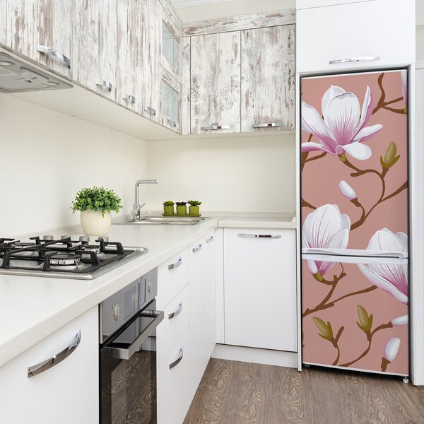 Autocolant pe frigider Magnolie