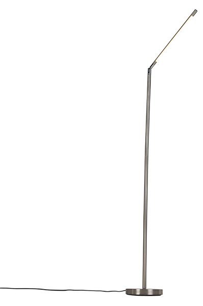 Lampă de podea modernă din oțel cu LED inclus - Berdien