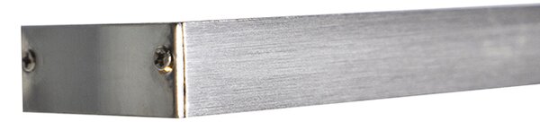 Lampă pendant de design din oțel cu dimmer tactil incluzând LED - Platinum