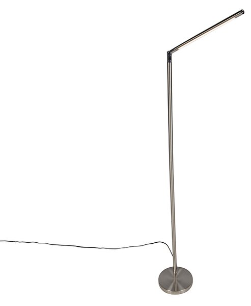 Lampă de podea modernă din oțel cu LED inclus - Berdien