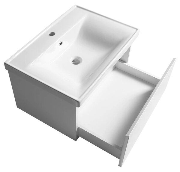 Aqualine Aqualine, dulap pentru lavoar ALTAIR 61,5x35x45cm, alb, AI267