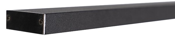 Lampă pendantă de design neagră, inclusiv LED cu dimmer tactil - Platina