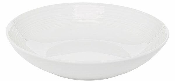 Serviciu de masa, 18 piese, 6 persoane, alb, Linea
