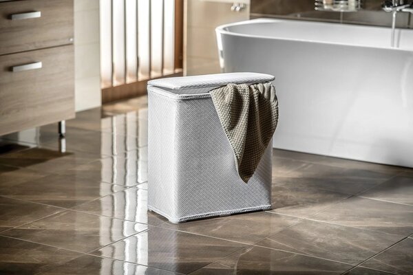 Aqualine Aqualine, cos de rufe AMBROGIO 50x55x28 cm, alb, 203802