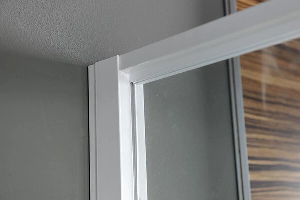 Aqualine Aqualine, usa de dus cu balamale AMICO 1040-1220x1850mm, sticla transparenta, G100