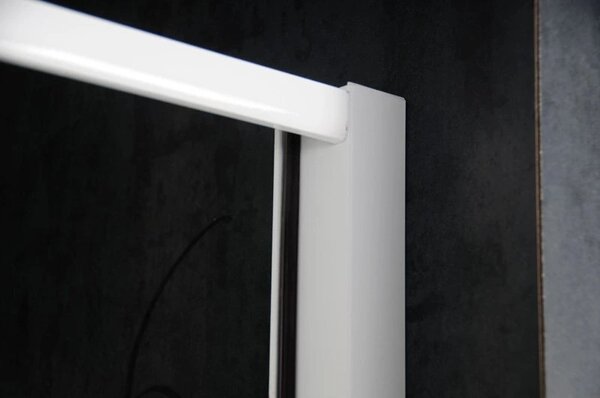 Aqualine Aqualine, usa de dus cu balamale AMICO 1040-1220x1850mm, sticla transparenta, G100