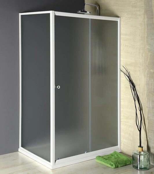Aqualine Aqualine, usa de dus culisanta AMADEO 1100 mm, sticla BRICK, BTS110