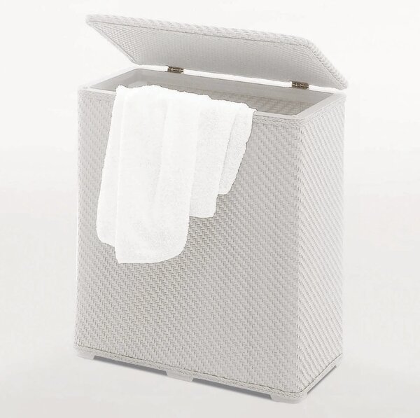 Aqualine Aqualine, cos de rufe AMBROGIO 50x55x28 cm, alb, 203802