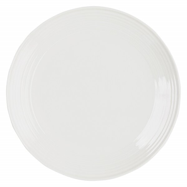 Serviciu de masa, 18 piese, 6 persoane, alb, Linea