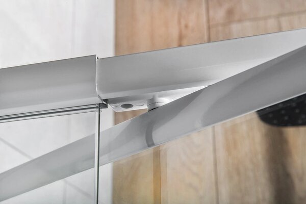 Aqualine Aqualine, usa de dus cu balamale AMICO 1040-1220x1850mm, sticla transparenta, G100