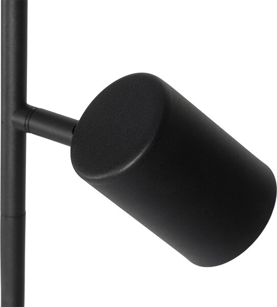 Lampa de podea moderna neagra cu 3 lumini - Jeana