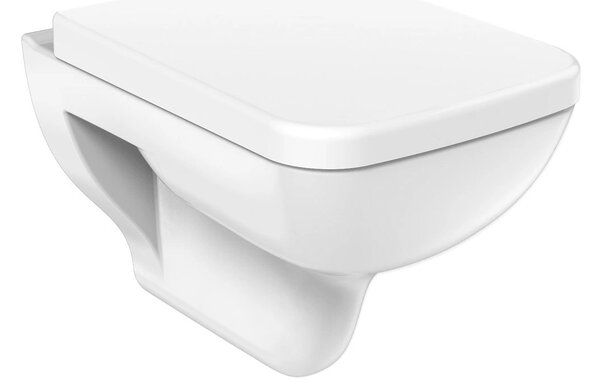 Aqualine Aqualine, vas de toaletă BENE montat pe perete, 35,5x51 cm, alb, BN320