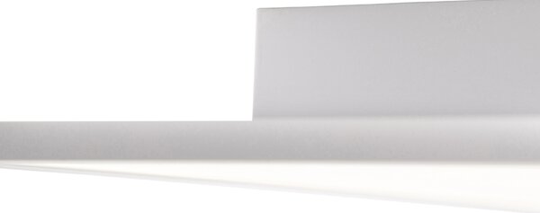 Plafoniera albă cu LED și dimmer cu telecomandă - Liv