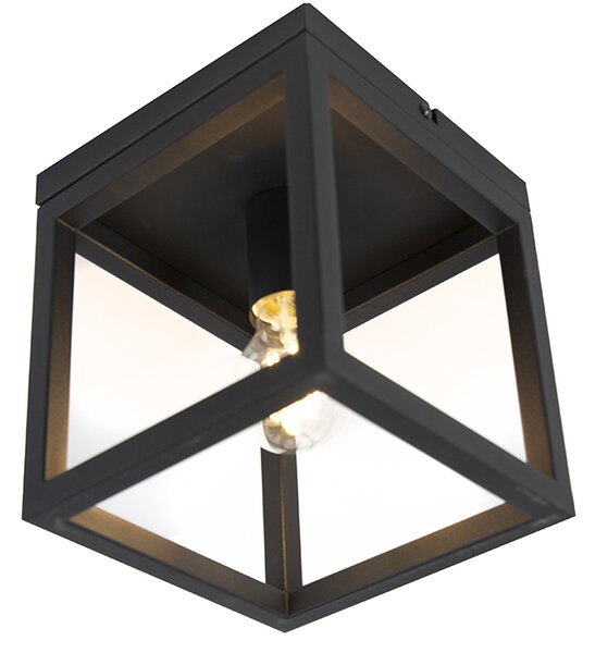 Lampă industrială suspendată neagră - Cage