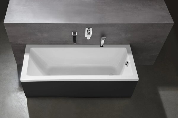 Aqualine Aqualine, cada dreptunghiulara DOUBRAVA 160x70x41cm, alba, A1670