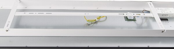 Plafoniera moderna neagra cu LED inclus 120 cm - Liv