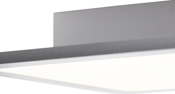 Plafoniera din oțel 120 cm incluzând LED cu telecomandă - Liv