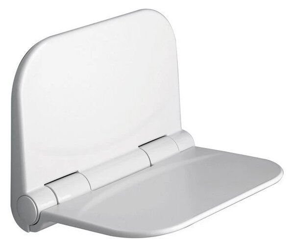 Aqualine Aqualine, DINO Scaun de baie 37,5x29,5cm, pliabil, alb, DI82