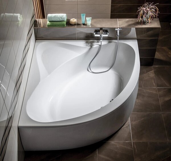 Aqualine Aqualine, cada coltar DYJE 150x150x41cm, alba, A1550