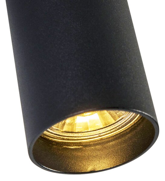 Spot modern inteligent negru incl. WiFi GU10 - Tuba