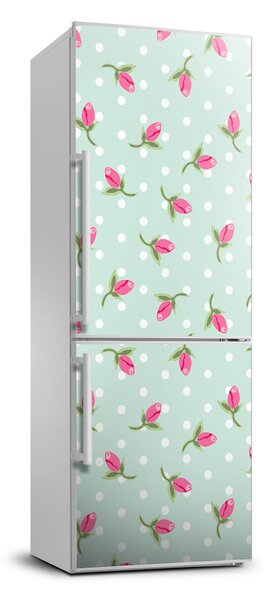 Autocolant frigider acasă Trandafiri de acasă