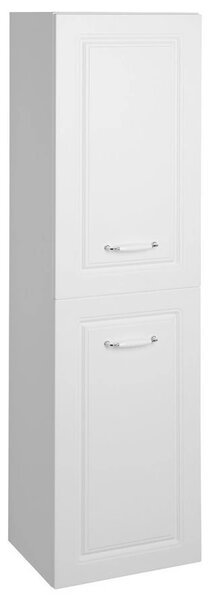 Aqualine Aqualine, dulap înalt FAVOLO cu coș 40x150x31 cm, mat alb, FV160
