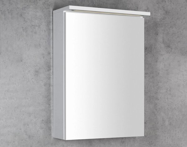 Aqualine Aqualine, Galerie KAWA STRIP cu iluminare LED 60x70x22cm, stejar emporio, WGL36S
