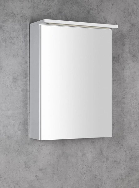 Aqualine Aqualine, Galerie KAWA STRIP cu iluminare LED 50x70x22cm, alb, WGL50S