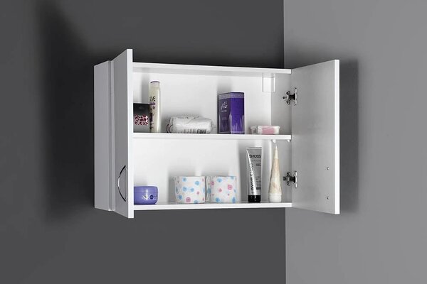 Aqualine Aqualine, dulap superior KERAMIA FRESH 60x50x20cm, alb, 52363