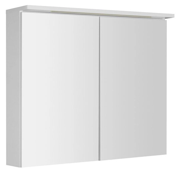 Aqualine Aqualine, Galerie KAWA STRIP cu iluminare LED 80x70x22cm, alb, WGL80S
