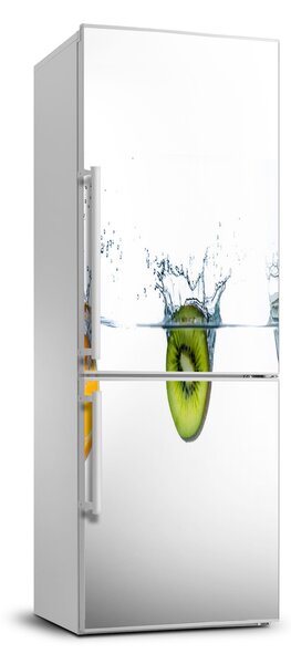 Foto Autocolant pentru piele al frigiderului Fructele sub apa