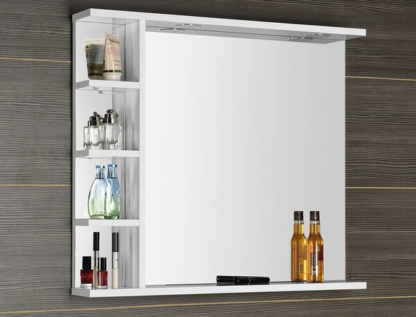 Aqualine Aqualine, oglinda KORIN cu iluminare LED 60x70x12cm, KO390S